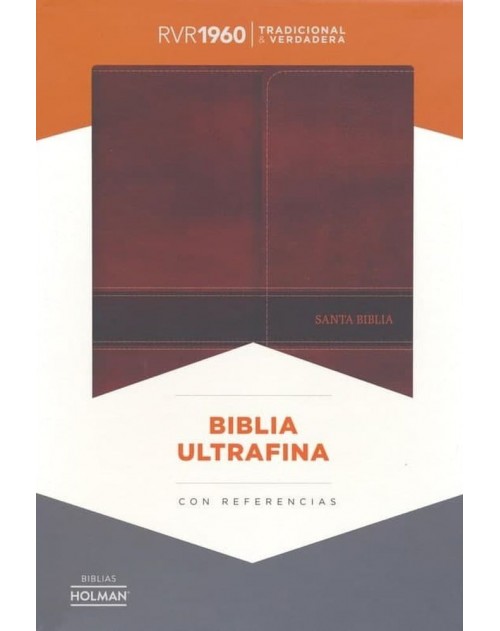Biblia RVR60 Ultrafina marrón