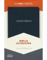 Biblia Ultrafina RVR 1960, Piel . Negra