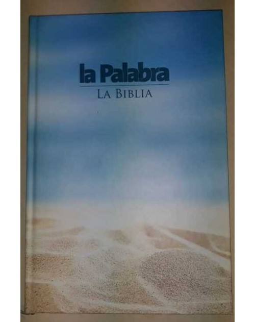 Biblia La Palabra Hispanoamericana. Tapa dura.