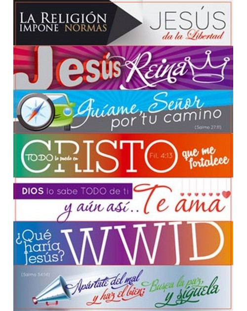 Stickers Cristianos (Combo 1 )