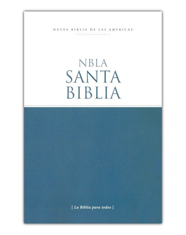 Nueva Biblia de las Americas Tapa Rustica