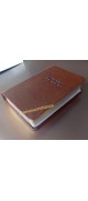 Biblia de Promesas Reina Valera 1960 / Compacta- Letra Grande / Piel Especial Color Marrón