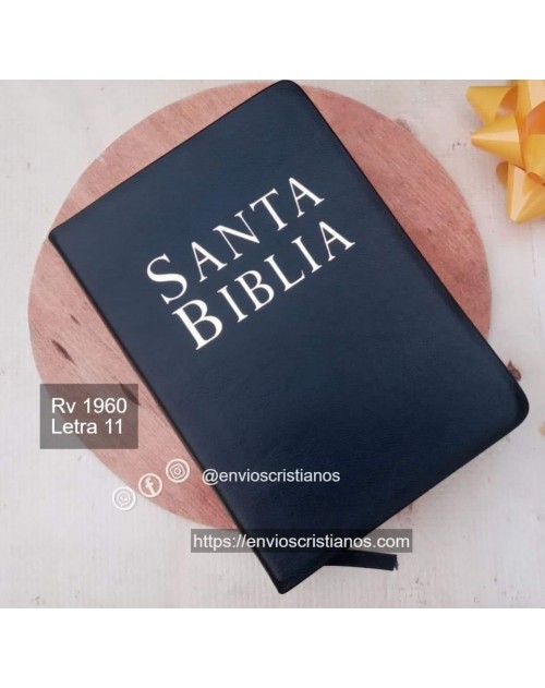 Biblia Reina Valera 1960, tamaño compacto,letra grande