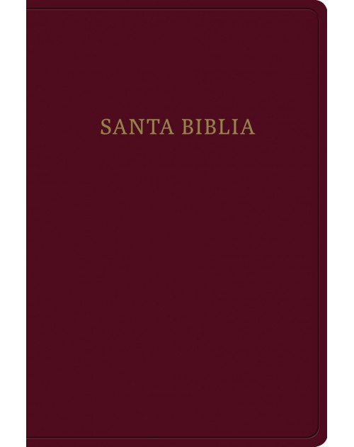 RVR 1960 Biblia letra gigante, borgoña