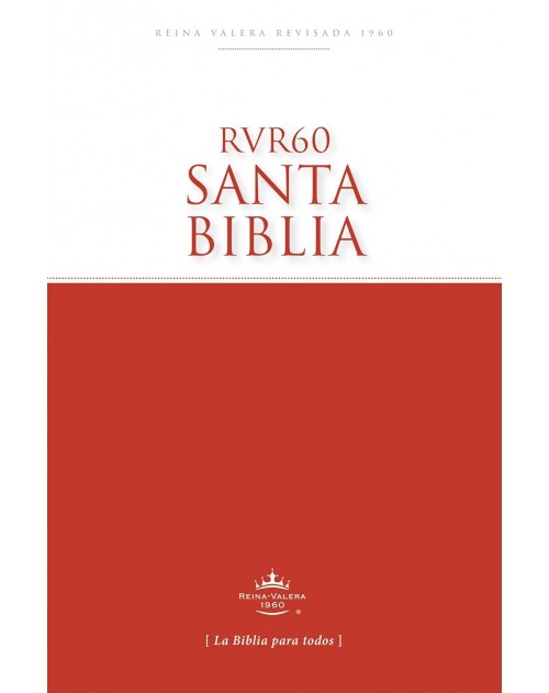Biblia-Reina Valera 1960, Edición económica, Tapa Rústica