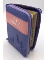 Biblia piel Italiana con cierre e indice