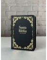 Biblia Tapa Flexible Negro Oro , Rvr1960