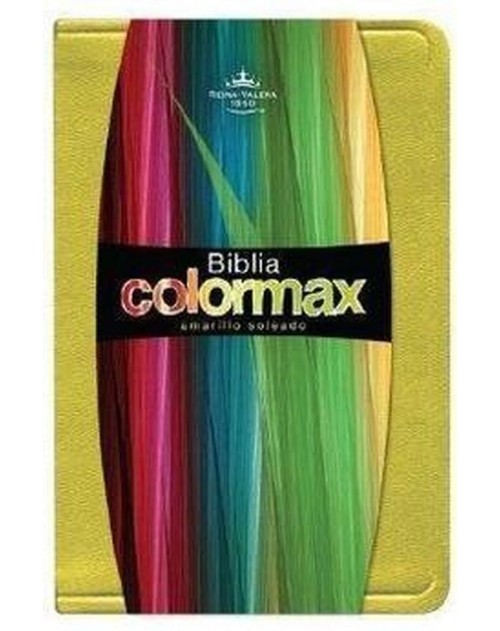 RVR 1960 Biblia Colormax, Amarillo Soleado Imitacion Piel